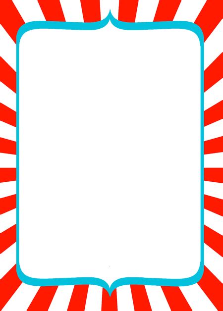 Dr Seuss Page Border Free Download On Clipartmag