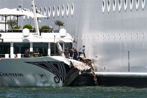 Video Massive Cruise Ship Crashes Into Dock In Venice Mehr News Agency