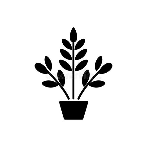 Plants Icon Stock Vector Illustration Of Foliage Decor 298398606
