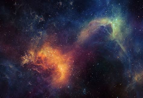 Sfondi Arte Digitale Galassia Cielo Opera D Arte Stelle Spazio D Arte Nebulosa