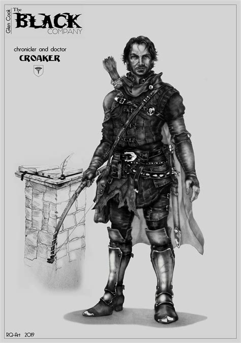 The Black Company Character Croaker Book Version Fantasy World