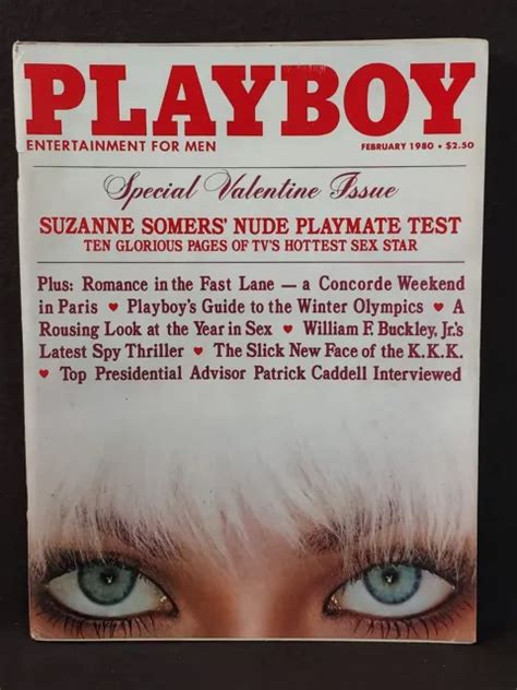 Playboy Magazine February Playmate Sandy Cagle Suzanne Somers