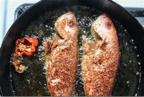 Jamaican Escovitch Fried Red Snapper Fried Red Snapper Snapper