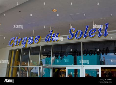 Cirque Du Soleil Retail Store Sign At Downtown Disney Marketplace In