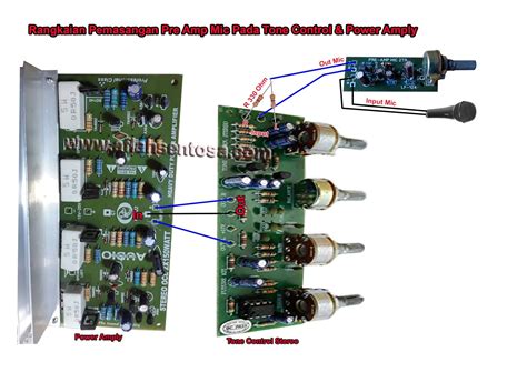Cara Memasang Pre Amp Mic Pada Tone Control Dan Power Amply Aflah Sentosa