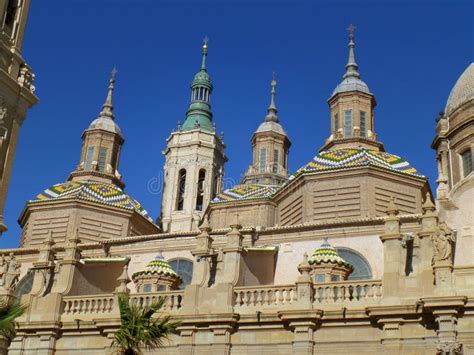 Breathtaking Decorated Domes Of Cathedral Basilica Of Our Lady Of The