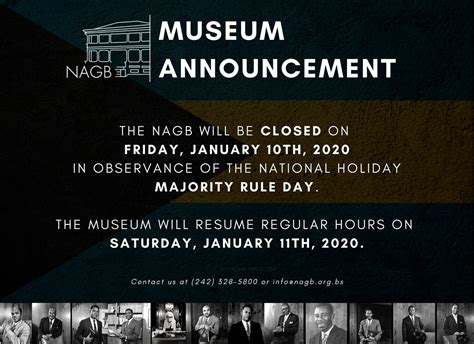 Nagb Closure Majority Rule Day National Art Gallery Of The Bahamas