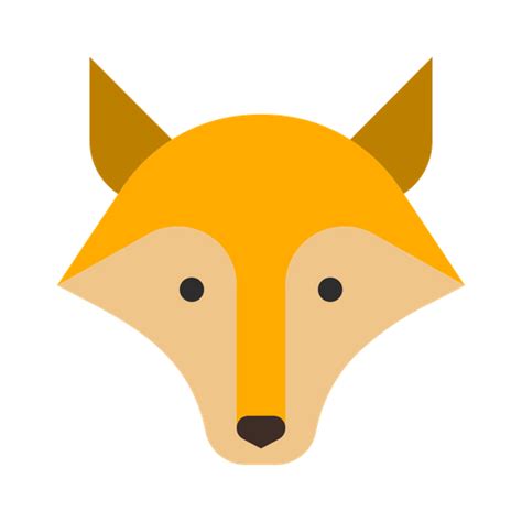 Fox Icon Download In Flat Style