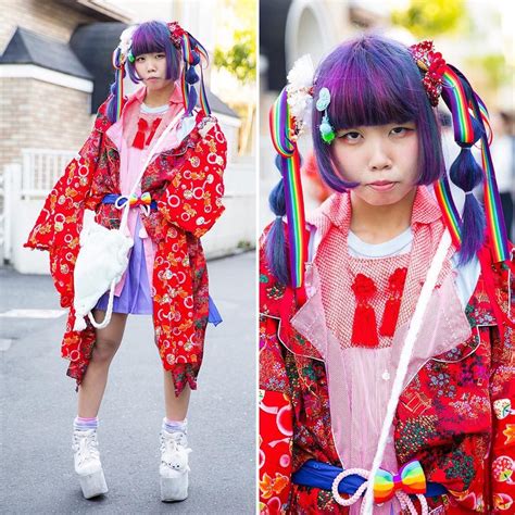 Harajuku Japan 20 Years Old Kimono Kawaii Street Style Culture