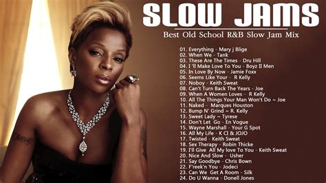 S S Slow Jams Mix Mary J Blige Jamie Foxx Keith Sweat Tyrese R Kelly Joe More