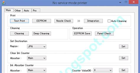 Download Canon Service Tool V Service Tool V Easyfixs
