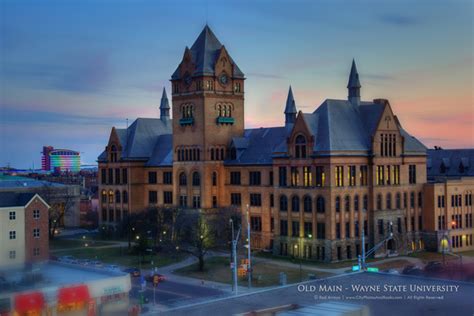 Old Main Building - Wayne State University | High School Senior ...