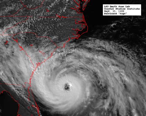 Lsu Earth Scan Laboratory Hurricane Imagery
