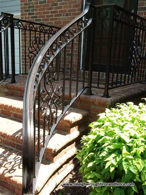 Custom Wrought Iron Residential Railings Raleigh Wrought Iron Co