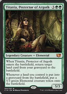 Almost all versions play green and are either mono green or splash one color. Commander 2014 Spoiler Digest - 10/27 Spoils and Full Black Decklist - Articles - MTG Salvation