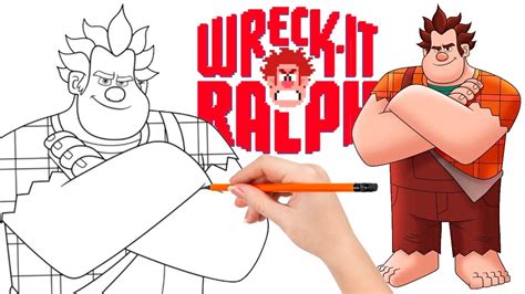 How To Draw Ralph Really Isnt A Bad Guy Wreck It Ralph Easy