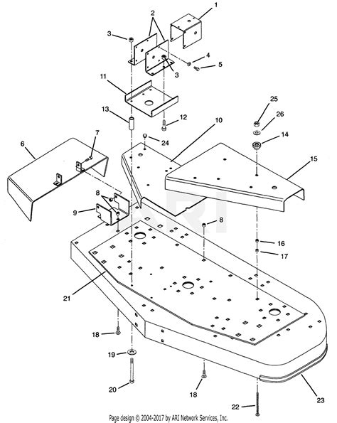 Kubota 72 Mower Deck Parts Diagram