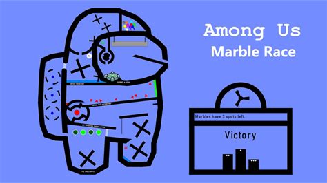 Send Them Out The Airlock The Among Us Marble Race Youtube