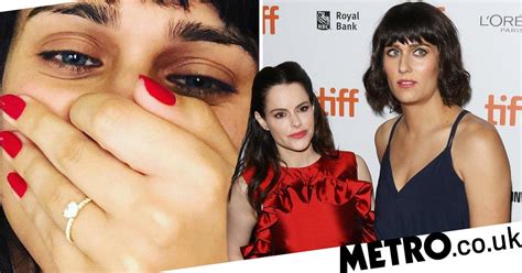 Teddy Geiger Engaged To Emily Hampshire Year After Transitioning