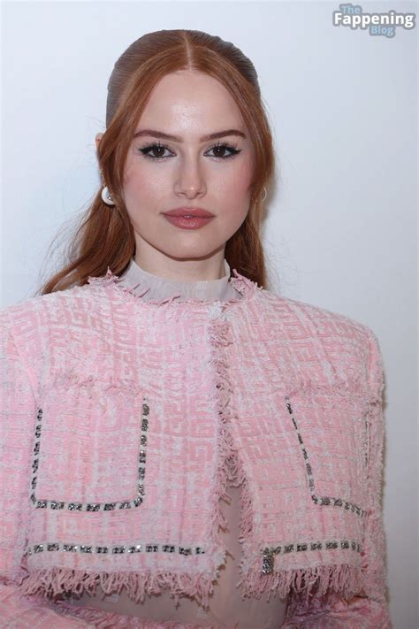 Madelaine Petsch Flashes Her Nude Tits During Paris Fashion Week