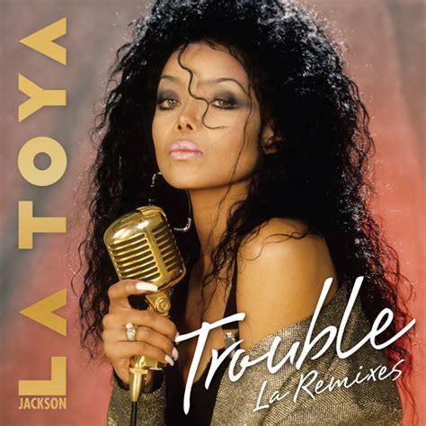 La Toya Jackson Trouble La Remixes Cd Single Limited Edition