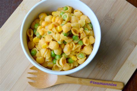Annies Mac And Cheese With Pumpkin And Peas Macaroni And Cheese