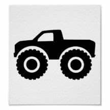 Free for commercial use no attribution required high quality images. monster truck silhouette | Gazelle | Pinterest | Stencils ...