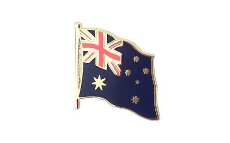 Australien Flaggen Pin 2 X 2 Cm Flaggenplatz