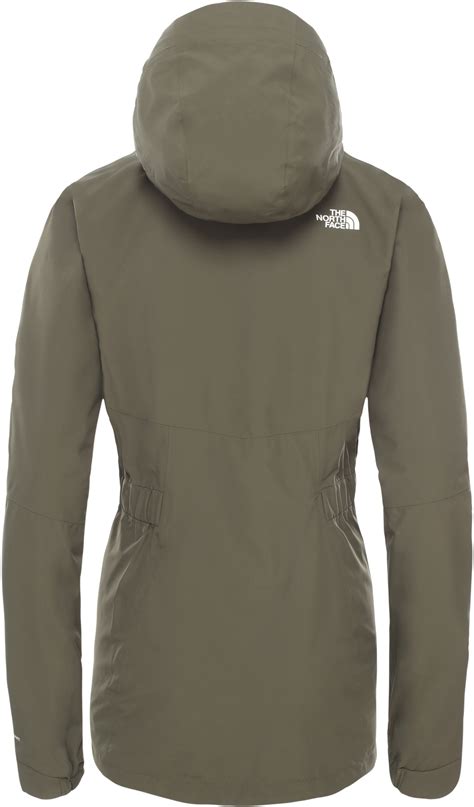 The North Face Hikesteller Parka Shell Jacke Damen New Taupe Green
