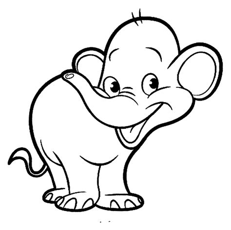 Mewarnai binatang gajah untuk anak. Mewarnai Gambar Gajah Pilihan Untuk PAUD dan TK | Mewarnai Gambar