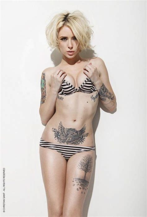 Tattooed Blondes Inked Magazine Beauty Tattoos Girl Inked Girls