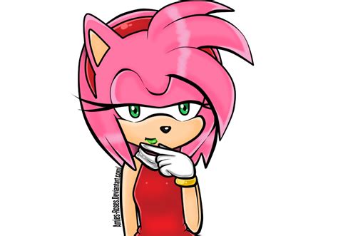 Amy Rose Green Lipstick By Icefatal On Deviantart