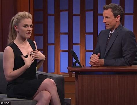 Anna Paquin Reveals Moment She Realised Her Post Pregnancy Breasts