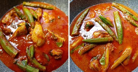 Tumis 2 ulas bawang putih yang dihiris nipis hingga kekuningan. Resipi Asam Pedas Ayam Berempah, Lengkap Cara Buat, Senang ...