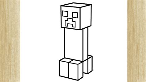 Como Dibujar Un Personaje De Minecraft Youtube