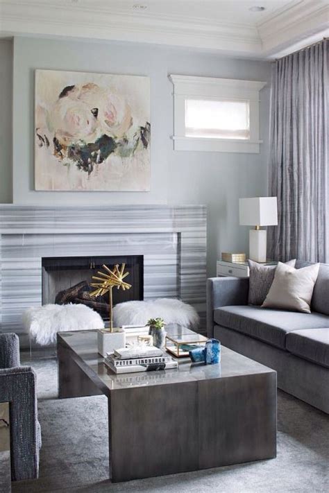 Home Adore Gray Monochromatic Living Room Monochromatic Living Room