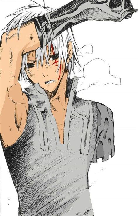 Handsome Anime Boy Gray Hair Anime Wallpaper Hd