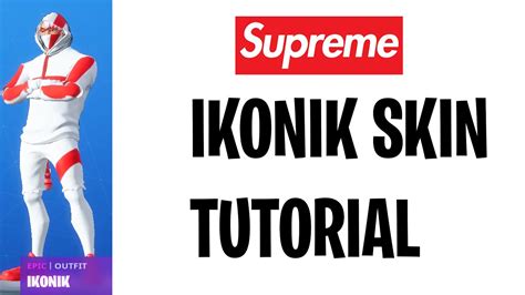 I have worked with ikonik for my logo design as well as a business card, email footer and flyer design. SUPREME IKONIK SKIN TUTORIAL (Custom Ikonik skin) - YouTube