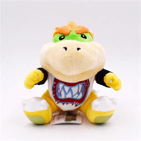 FASLMH Super Mario All Star Collection Bowser Jr Stuffed Plush Toy