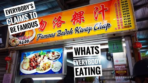 Singapore Street Food Whampoa Makan Place Hawker Center Tour Youtube