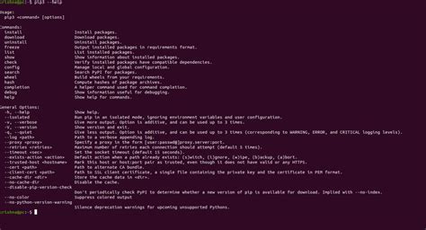 Linux Installation De Pip Pour Gérer Les Packages Python Stacklima