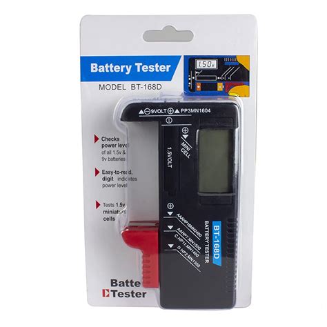 Digital Lcd Universal Battery Tester Battery Checker For Small