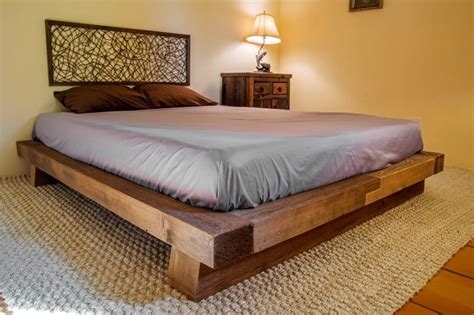 Rustic Wood Bed Frame Wooden Bed Frames Rustic Bench Solid Wood Bed Frame Western Bed Frame