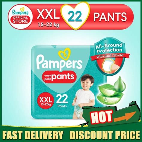 Active Price Pampers Baby Dry Pants Diapers Xxl 22s X 1 Pack 22 Pcs