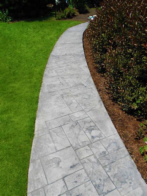 Stamped Walkways Are Created With Highly Durable Materials Stamped