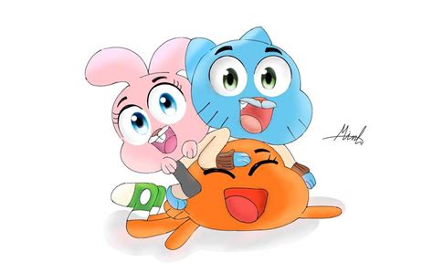 Gumball Darwin And Anais By Mysteriouswoman1305 On Deviantart
