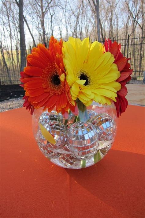 Disco Balls And Daisies Backyard Birthday With Jazzed Up Floral