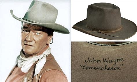 John Waynes Cowboy Hat Up For Sale And Valued At £17k Daily Mail Online