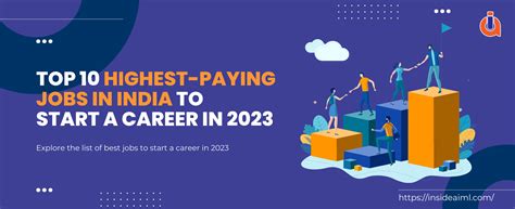 Top 10 Highest Paying Jobs In India To Start A Career In 2023 Insideaiml