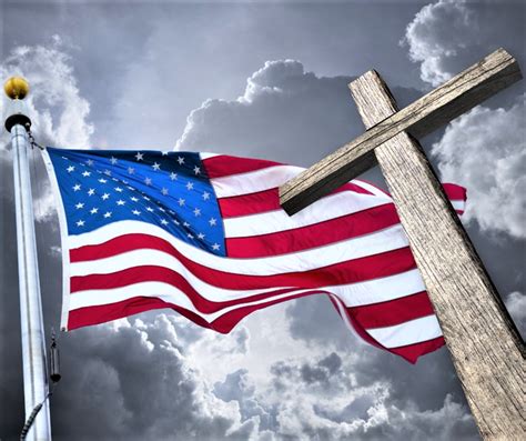 The Cross Is Greater Than The American Flag Community